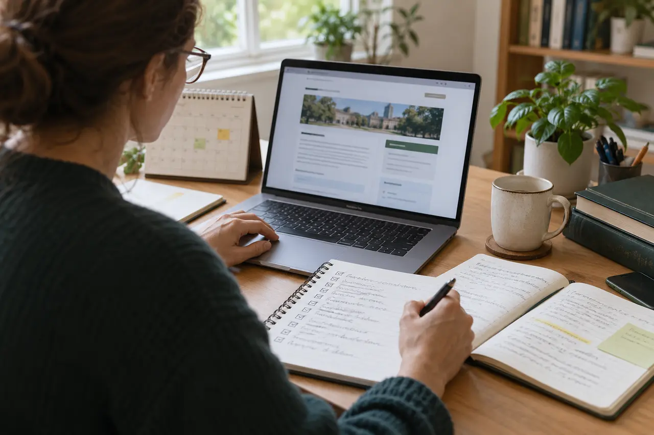Study notes and documents arranged for careful research