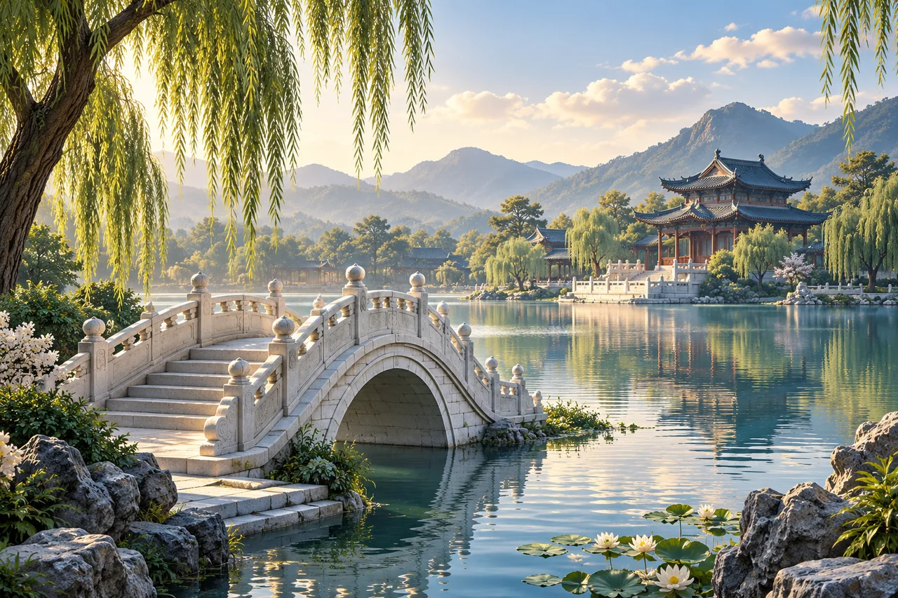 Conceptual illustration for peking university admissions and scholarships: choose the right funding route